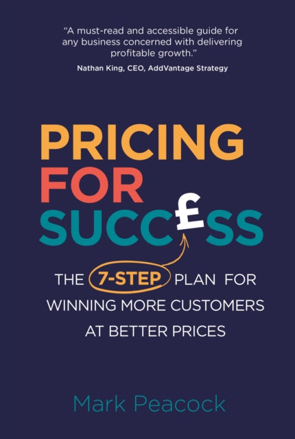 Book cover of: Pricing for Success. By: Mark Peacock