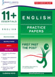 Book cover of: 11+ Essentials English Practice Papers Book 2