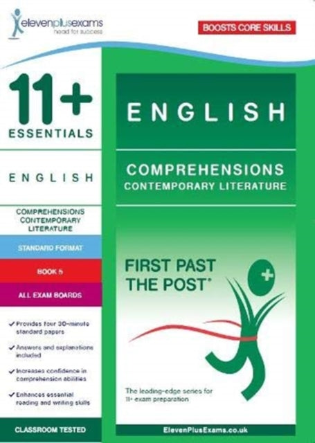 Book cover of: 11+ English: Comprehensions Contemporary Literature Book 5 (Standard Format)