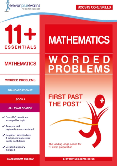 Book cover of: 11+ Essentials Mathematics: Worded Problems Book 1
