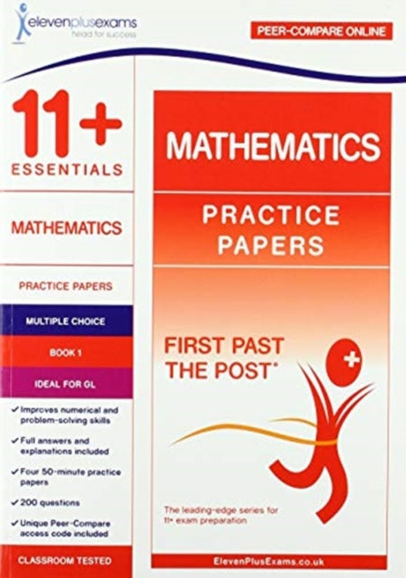 Book cover of: 11+ Essentials Mathematics Practice Papers Book 1