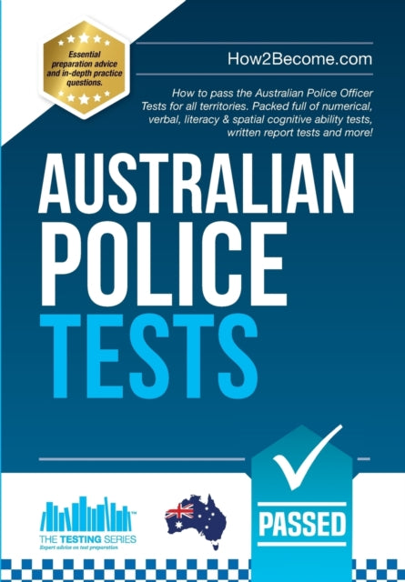 Book cover of: Australian Police Tests. By: How2Become
