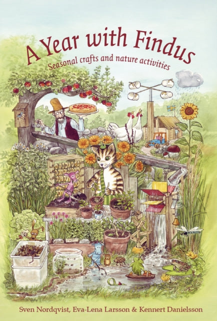 Book cover of: Year with Findus. By: Sven Nordqvist
