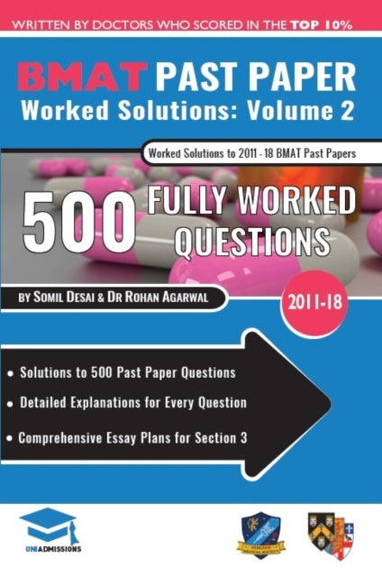 Book cover of: BMAT Past Paper Worked Solutions Volume 2