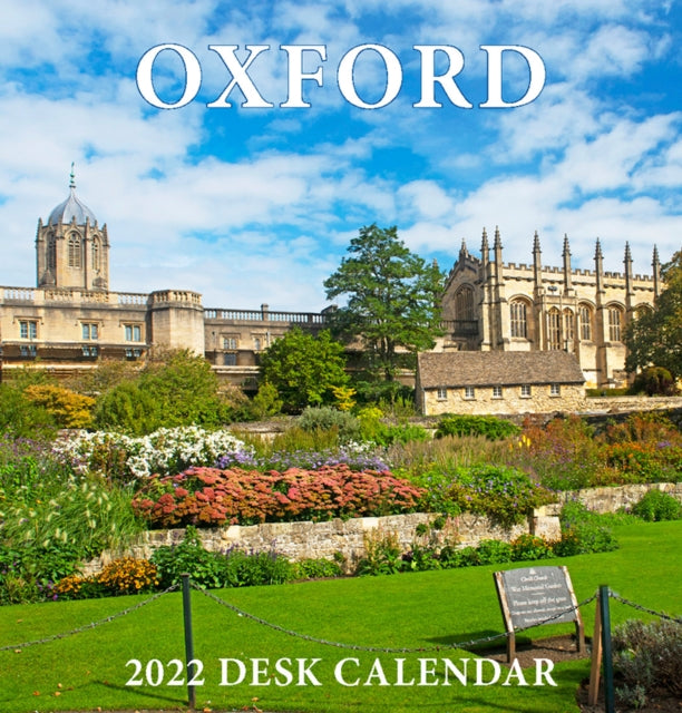 Book cover of: Oxford Colleges Mini Desktop Calendar - 2022