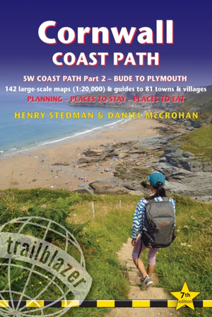Cornwall Coast Path Trailblazer walking guide, Part 2 - Bude to Plymouth