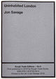 Book cover of: Uninhabited London - Jon Savage (RT#9). By: Jon Savage