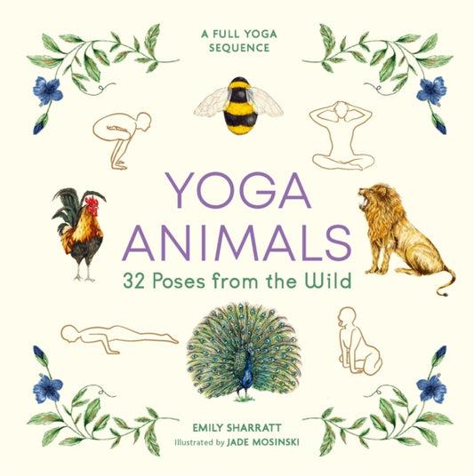 Book cover of: Yoga Animals. By: Emily Sharratt