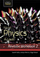 Book cover of: Eduqas Physics A Level - Revision Workbook 2. By: Gareth Kelly
