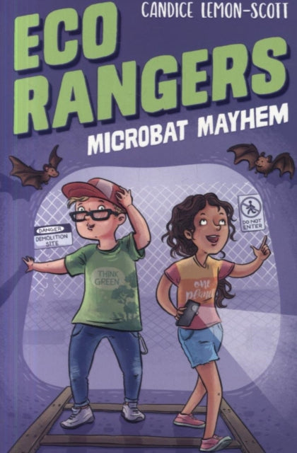 Book cover of: Eco Rangers: Microbat Mayhem. By: Candice Lemon-Scott