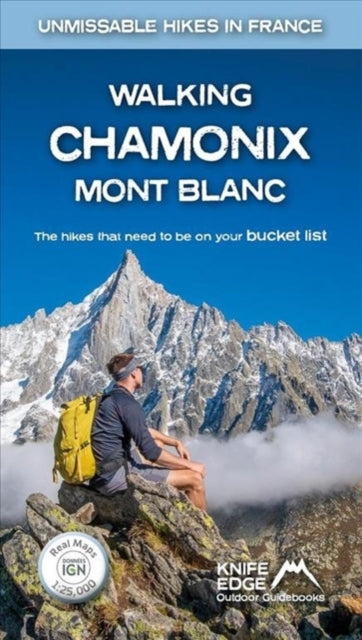 Book cover of: Walking Chamonix Mont Blanc. By: Andrew McCluggage