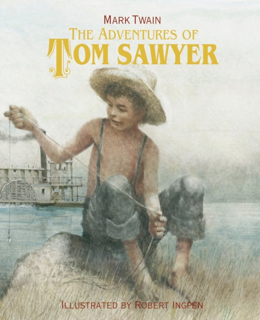 Book cover of: Adventures of Tom Sawyer. By: Mark Twain