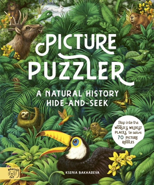 Book cover of: Picture Puzzler. By: Ksenia Bakhareva