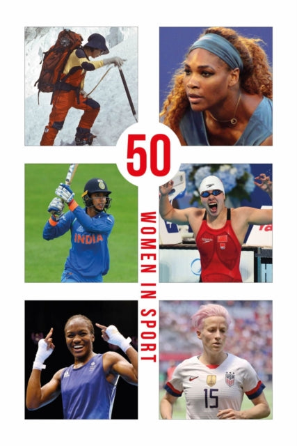 Book cover of: 50 Women in Sport. By: Jean Williams