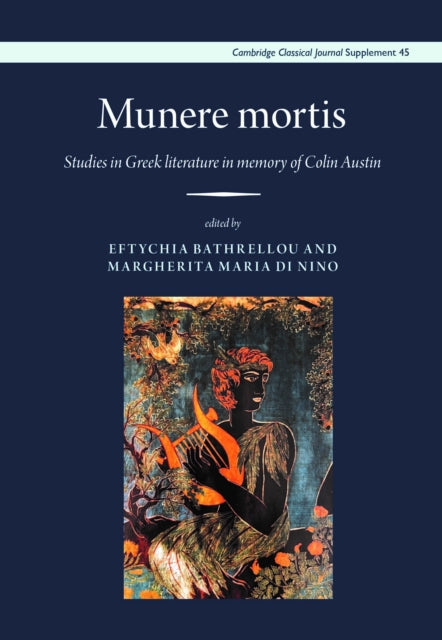 Book cover of: Munere Mortis. By: Eftychia Bathrellou