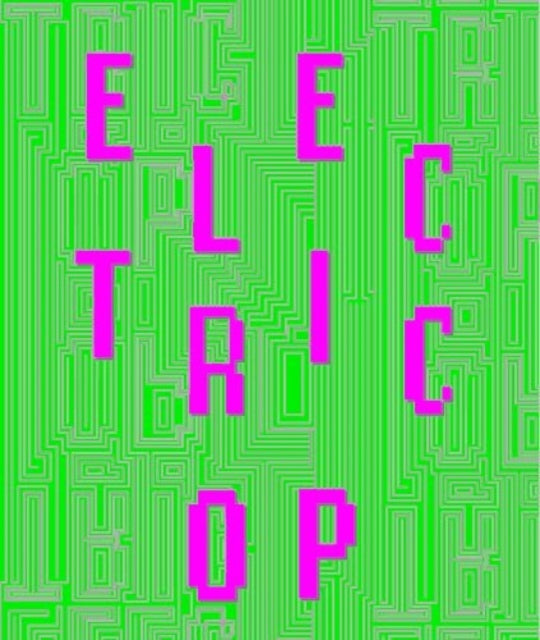 Book cover of: Electric Op. By: Lindsay Caplan