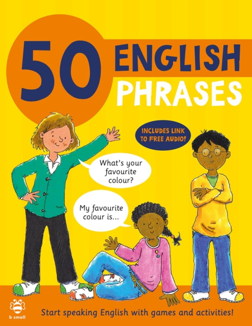 Book cover of: 50 English Phrases. By: Susan Martineau