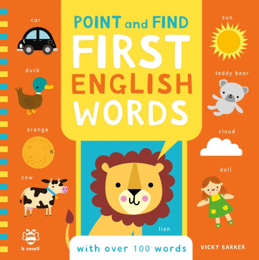 Book cover of: Point and Find First English Words. By: Vicky Barker