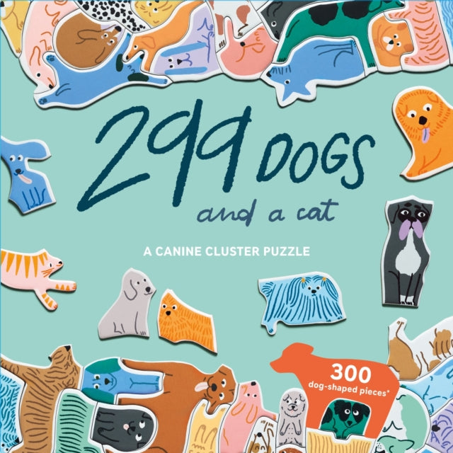 Book cover of: 299 Dogs (and a cat). By: Léa Maupetit
