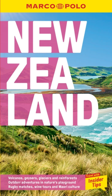 Book cover of: New Zealand Marco Polo Pocket Travel Guide - with pull out map. By: Marco Polo