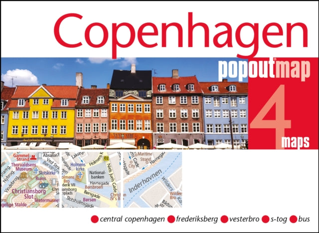 Book cover of: Copenhagen PopOut Map