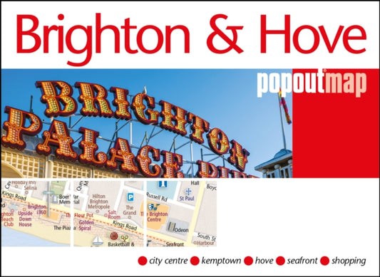 Book cover of: Brighton and Hove PopOut Map