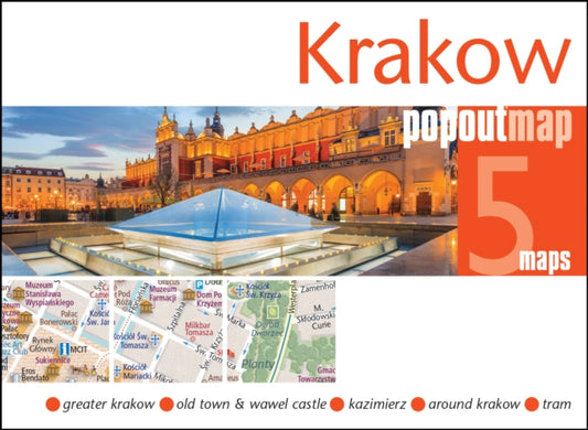 Book cover of: Krakow PopOut Map