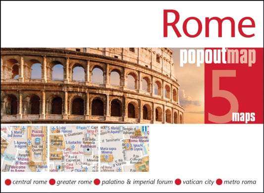 Book cover of: Rome PopOut Map