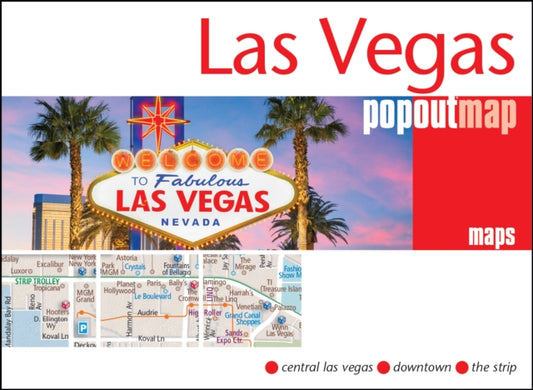 Book cover of: Las Vegas PopOut Map