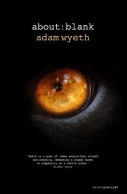 Book cover of: about:blank. By: Adam Wyeth