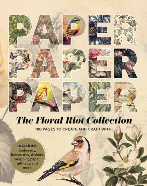 Book cover of: Paper Paper Paper: The Floral Riot Collection