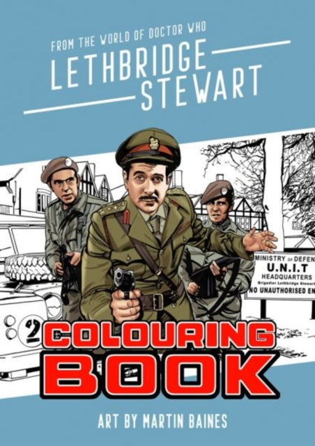 Book cover of: Lethbridge-Stewart Colouring Book