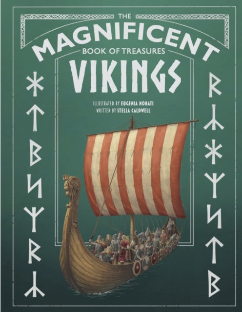 Book cover of: Magnificent Book of Treasures: Vikings. By: Stella Caldwell