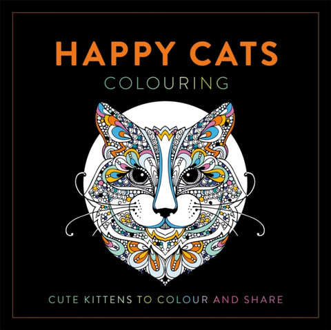 Happy Cats Colouring, Cute Kittens to Colour and Share