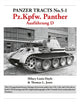 Book cover of: Panzer Tracts No.5-1: Pz.Kpfw. Panther Ausfuhrung D
