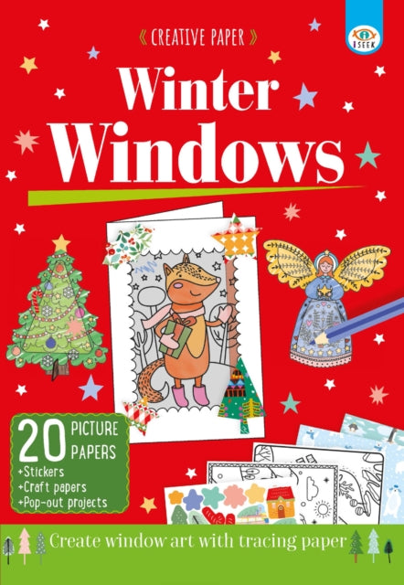 Creative Paper: Winter Windows, Creative window art with tracing paper 9781915995261 STEMP, TONI