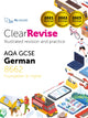 Book cover of: ClearRevise AQA GCSE German 8662