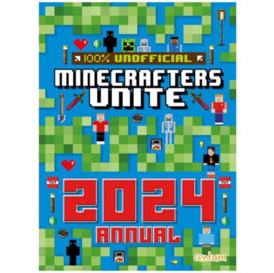 Book cover of: Unofficial Minecraft Annual 2024