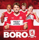 Book cover of: Official Middlesbrough Desk Calendar 2026