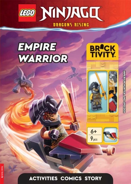 LEGO® NINJAGO®: Empire Warrior Activity Book (with Dragon Hunter minifigure and Speeder mini-build) 9781916763159 LEGO®