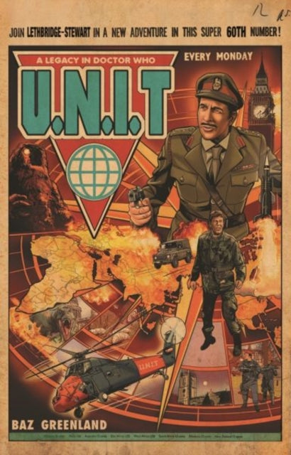 Book cover of: UNIT: A Legacy In Doctor Who