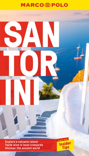 Book cover of: Santorini Marco Polo Pocket Travel Guide - with pull out map