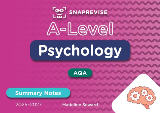 Book cover of: SnapRevise A-Level Psychology Summary Notes