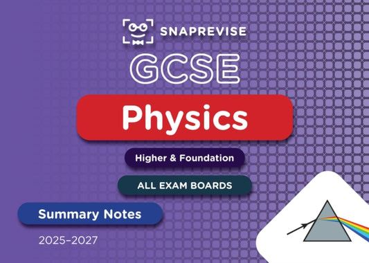 Book cover of: SnapRevise GCSE Physics Summary Notes