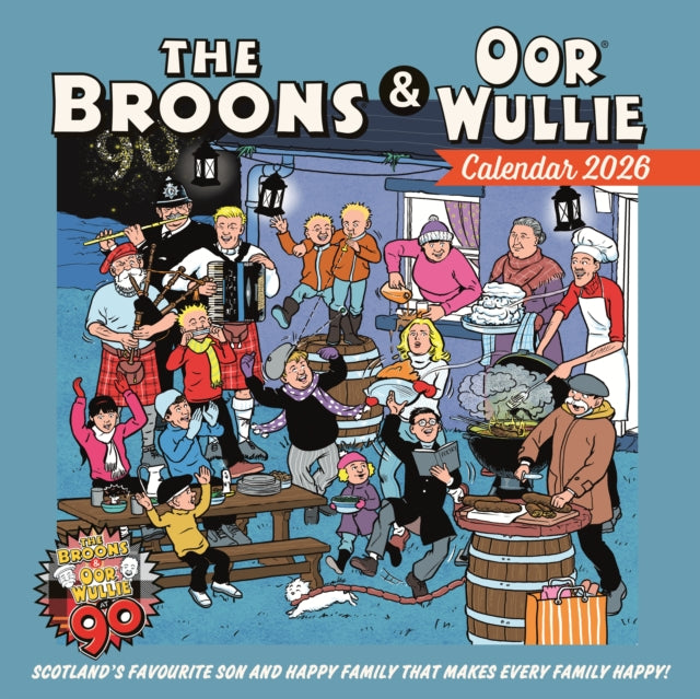 Book cover of: Broons & Oor Wullie Calendar 2026