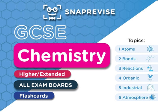 Book cover of: SnapRevise GCSE Chemistry Flashcards