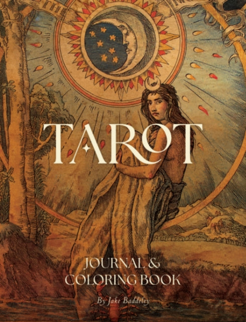 Book cover of: Tarot Journal & Coloring Book