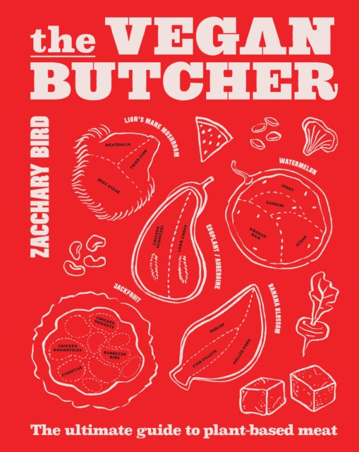 Book cover of: Vegan Butcher. By: Zacchary Bird