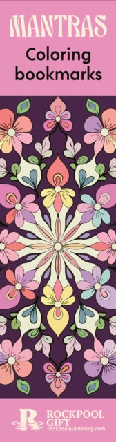 Mantras Coloring Bookmarks