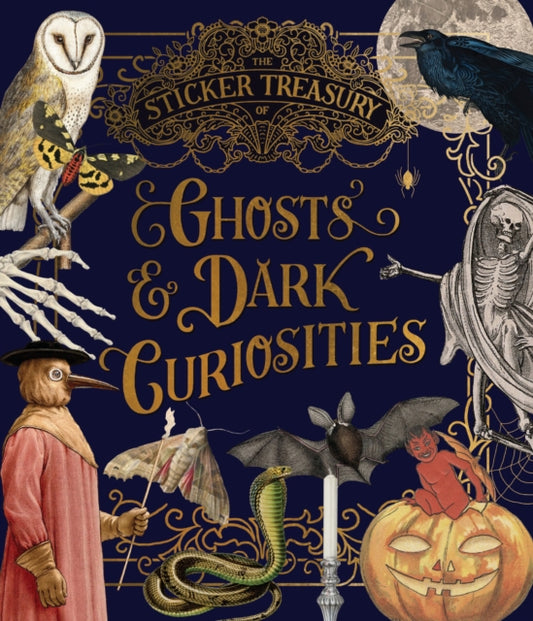 Book cover of: Sticker Treasury of Ghosts & Dark Curiosities